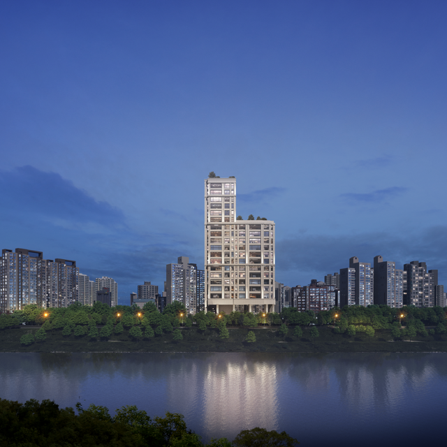 단 28세대를 위한, 프라이빗 단지 한 층을 온전히 누리세요